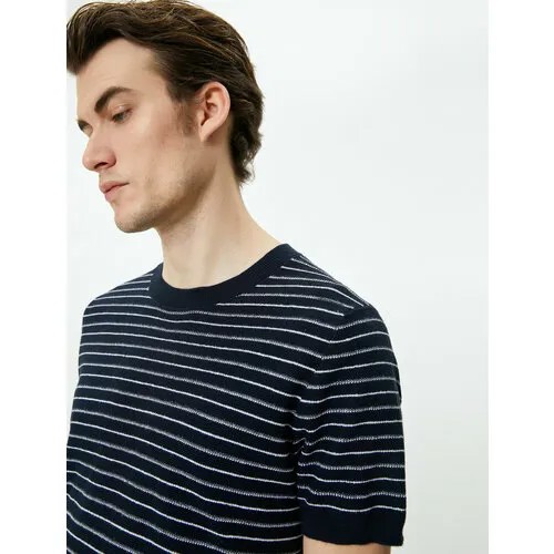 Джемпер KOTON, размер L, , темно-синий