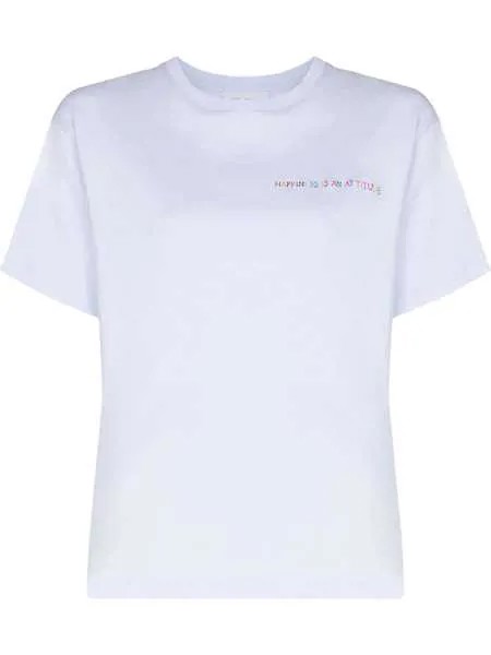 Mira Mikati MIRA CAPETOWN TOP TEE CN SS MUL COL TEXT