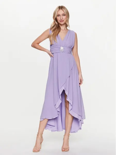 Коктейльное платье стандартного кроя Vicolo, фиолетовый