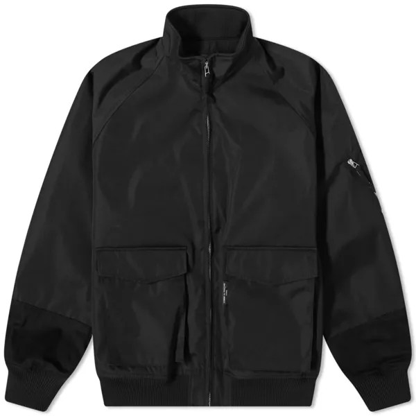 Куртка на молнии Comme Des Garçons Homme Cordura, черный