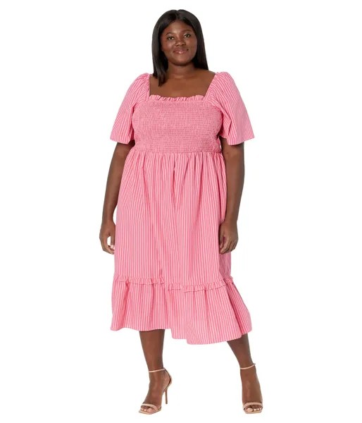 Платье Draper James, Plus Size Deana Smocked Dress