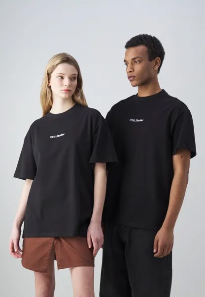 Базовая футболка JPRBLAHARVEY WISDOM TEE CREW NECK UNISEX Jack & Jones PREMIUM, черный