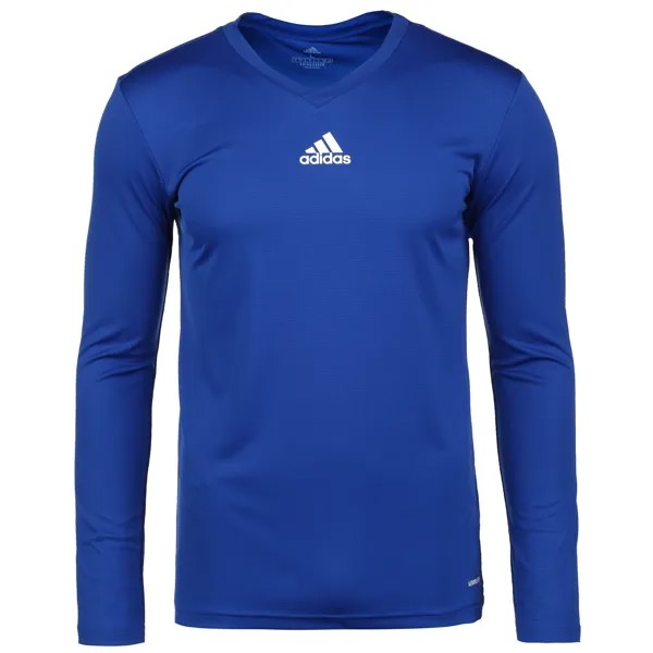 Лонгслив adidas Performance Team Base, синий