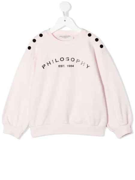 Philosophy Di Lorenzo Serafini Kids толстовка с логотипом