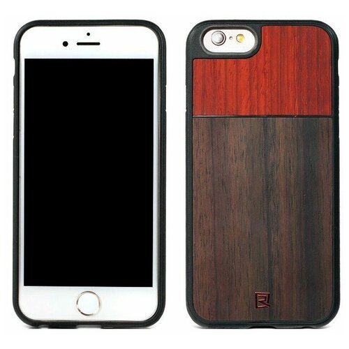Деревянный чехол Remax Tanyet для iPhone 6 / 6S (орех + падук)
