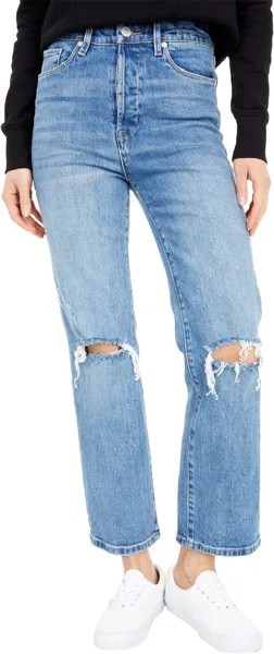 Джинсы Blank NYC The Baxter Rib Cage Straight Leg Jeans, цвет Whirlwind
