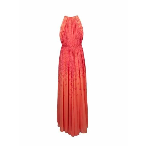Платье Badgley Mischka, размер 12, красный