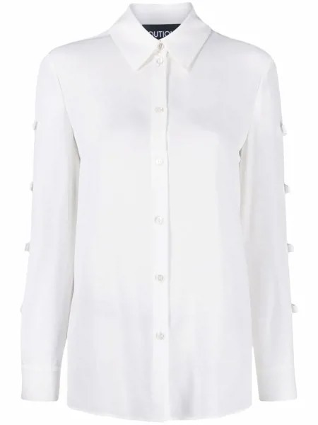 Boutique Moschino bow-detail shirt