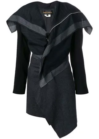 Comme Des Garçons Pre-Owned пальто 2000-х годов в полоску
