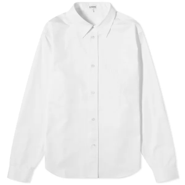 Рубашка Loewe Anagram Pocket, белый