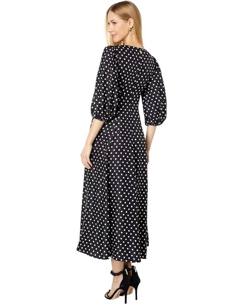 Платье Kate Spade New York Harmony Dot Clique Dress, черный