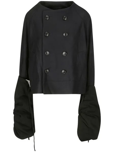 Yohji Yamamoto r-короткая куртка, синий