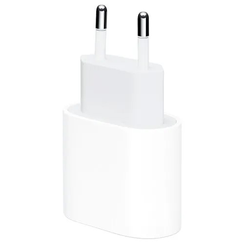 Адаптер питания для iPhone Apple USB-C 20W (MHJE3ZM/A)/ Оригинальное Сетевое зарядное устройство Apple USB-C мощностью 20 Вт для iPhone/ iPad Pro/ iPad Air/ Power Adapter 20 Вт/ Original