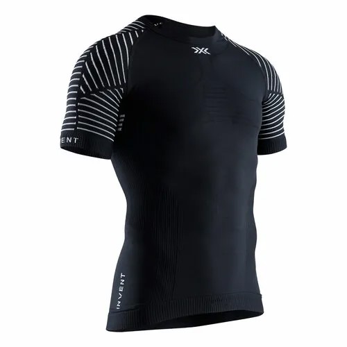 Термобелье футболка X-bionic Invent® 4.0 LT Shirt Round Neck SH SL Men, влагоотводящий материал, размер M, черный