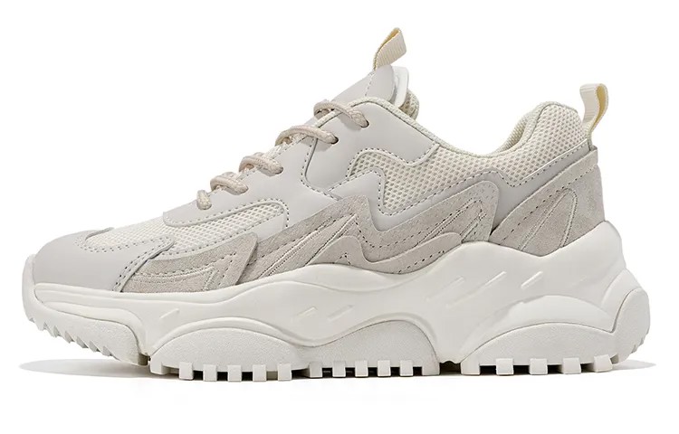 Кроссовки Feiyue Chunky Sneakers Women's Low-top White, белый