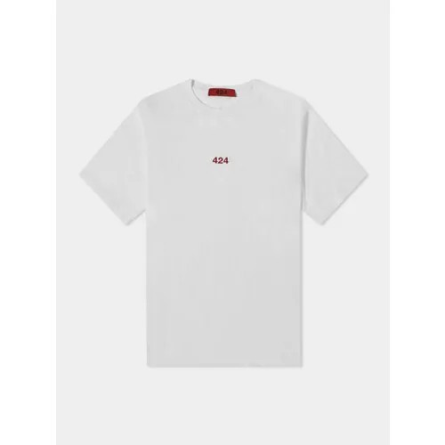 Футболка 424 T-shirt Regular Fit, размер S, белый
