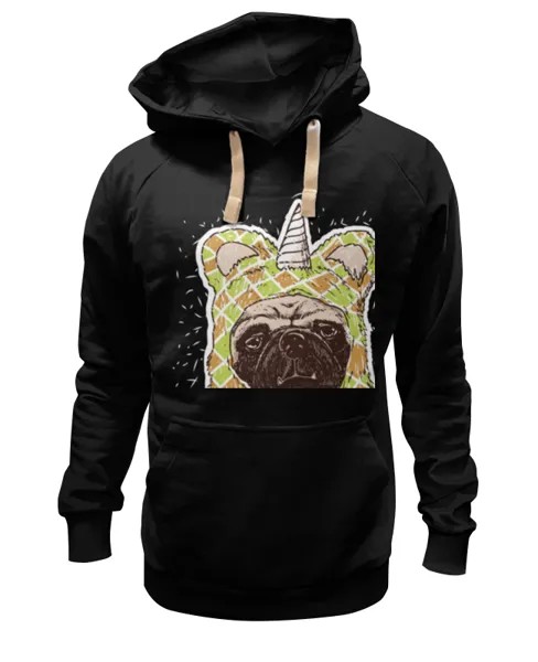 Худи Printio Joy! черное 2XL