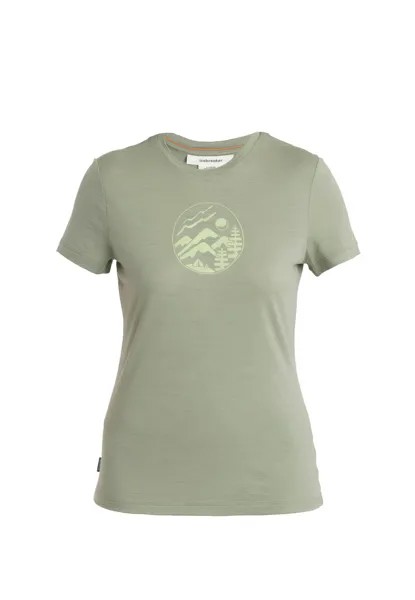 Спортивная футболка Icebreaker TECH LITE III, цвет Khaki/Light Green