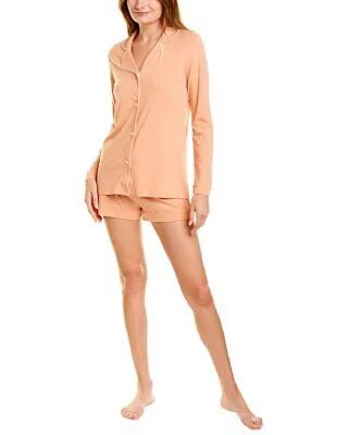 Cosabella 2 шт. Пижамный комплект Bella с короткими рукавами, женский, золотой, L