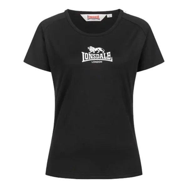 Футболка с коротким рукавом Lonsdale Halyard, черный
