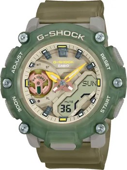Японские наручные  женские часы Casio GMA-S2200PE-3A. Коллекция G-Shock