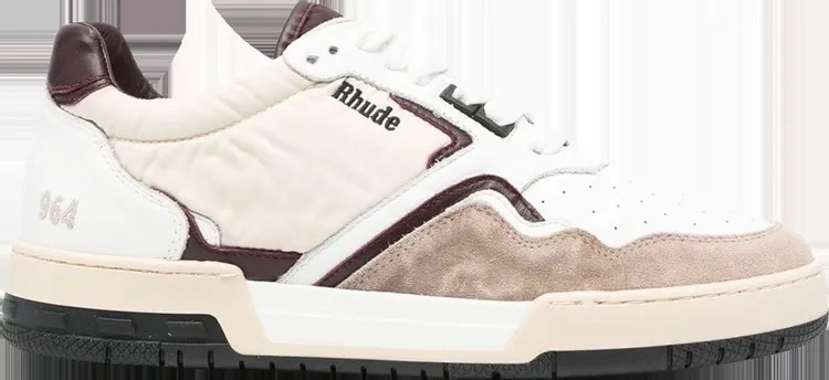 Кроссовки Rhude Racing Sneaker White Beige, белый