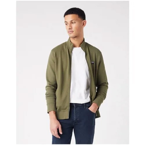 Джемпер Wrangler FUNNEL NECK ZIP SWS Мужчины W6G5HAX45 3XL