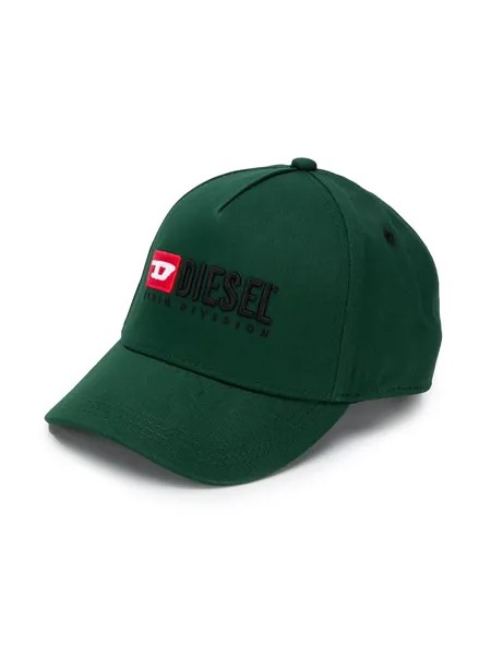 Diesel Kids кепка с вышитым логотипом