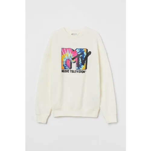 Свитшот H&M, размер 158/164, белый