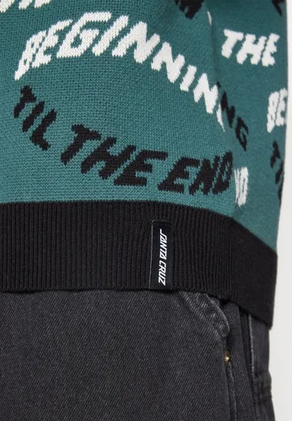 Свитер Absolute Crew Unisex Santa Cruz, темно-зеленый