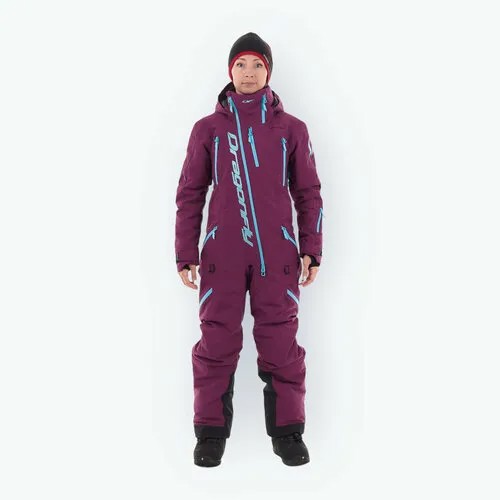 Комбинезон Dragonfly Комбинезон утепленный Dragonfly EXTREME WOMAN Purple Sky 2024, размер L, голубой, фиолетовый