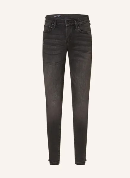 Джинсы скинни халле True Religion, черный