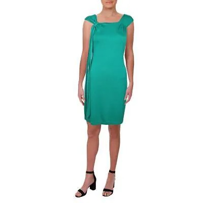 Женское зеленое вечернее платье миди свободного кроя Calvin Klein 4 BHFO 2270