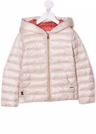 Woolrich Kids пуховик с капюшоном