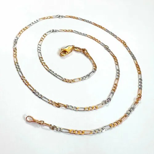 Цепь XUPING JEWELRY, длина 45 см, золотой, серебряный