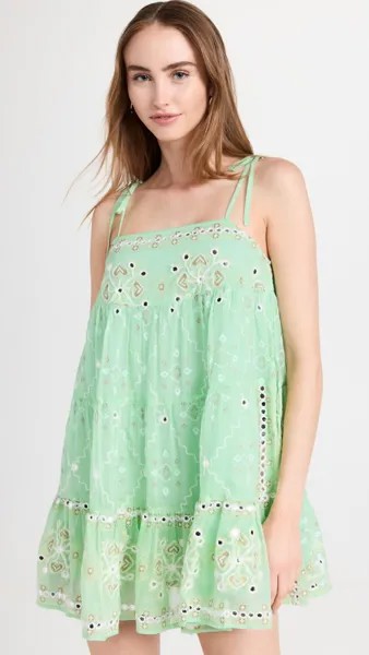Платье мини Juliet Dunn Mosaic Print Trapeze