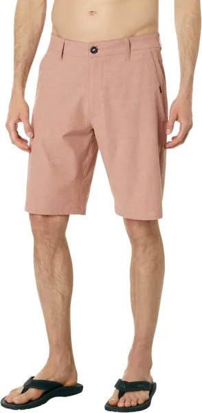 Гибридные шорты Boardwalk Phase 21 дюйм Rip Curl, цвет Brick