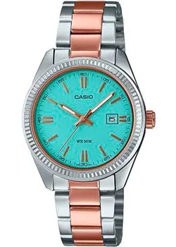 Японские наручные  женские часы Casio LTP-1302PRG-2A. Коллекция Analog