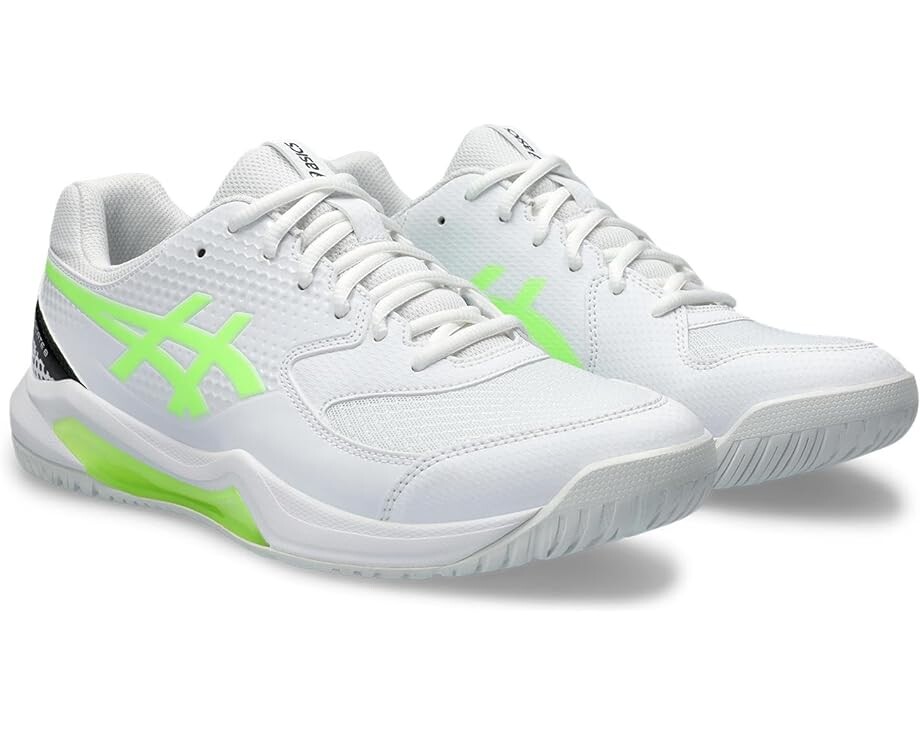 Кроссовки ASICS GEL-Dedicate 8 Pickleball, цвет White/Lime Burst