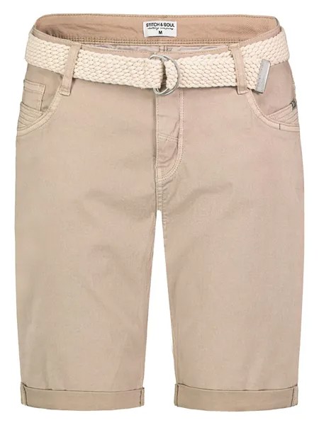 Шорты Stitch & Soul, цвет dunkelbeige