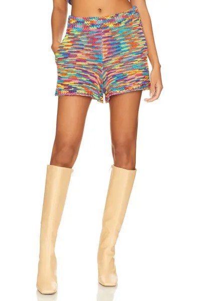 Шорты Show Me Your Mumu Boardwalk Shorts, цвет Colorful Space Dye Knit