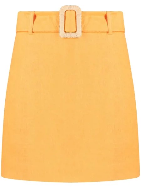 Nanushka юбка мини с поясом