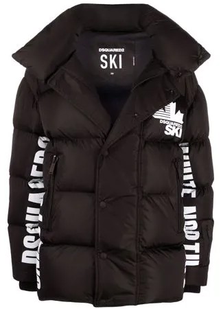 Dsquared2 пуховик с логотипом