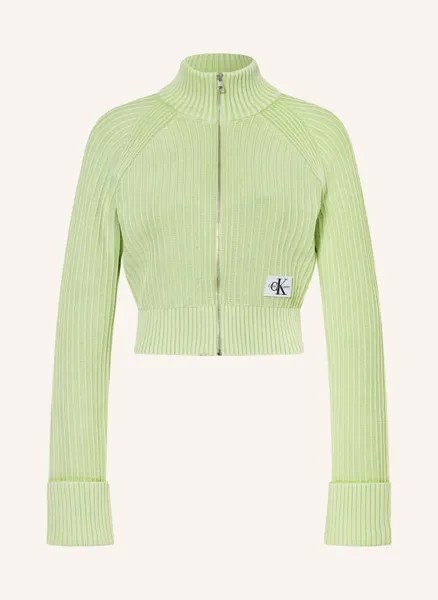 Кардиган Calvin Klein Jeans, зеленый