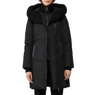 Женское черное пуховое пальто Mackage для холодной погоды, верхняя одежда L BHFO 1661
