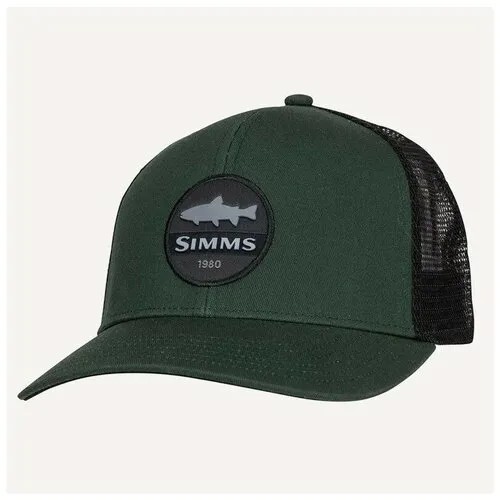 Simms Бейсболка Trout Patch Trucker '21 one size, foliage активный отдых