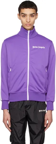 Пурпурная классическая спортивная куртка Palm Angels