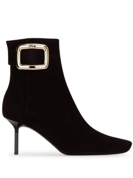 Ботинки Roger Vivier с пряжками, черный