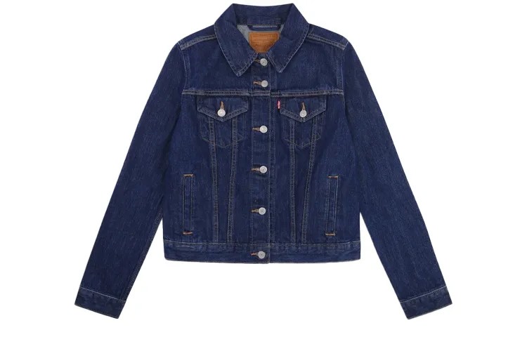 Женское укороченное пальто Levi's levi’s, цвет Deep Denim