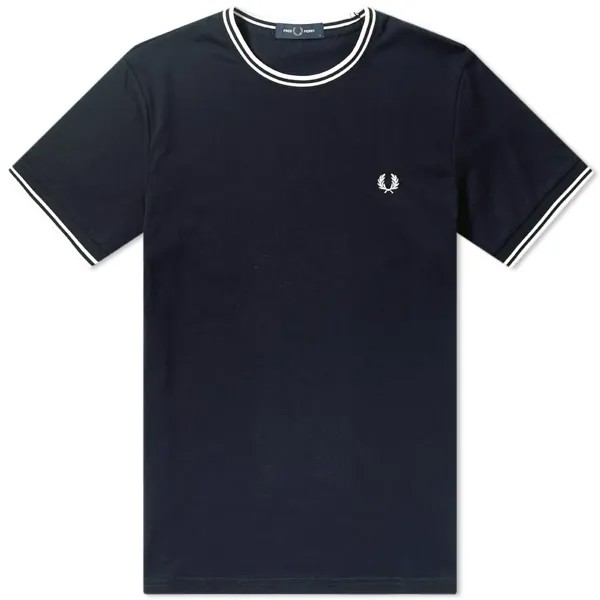 Футболка Fred Perry с двойным вырезом